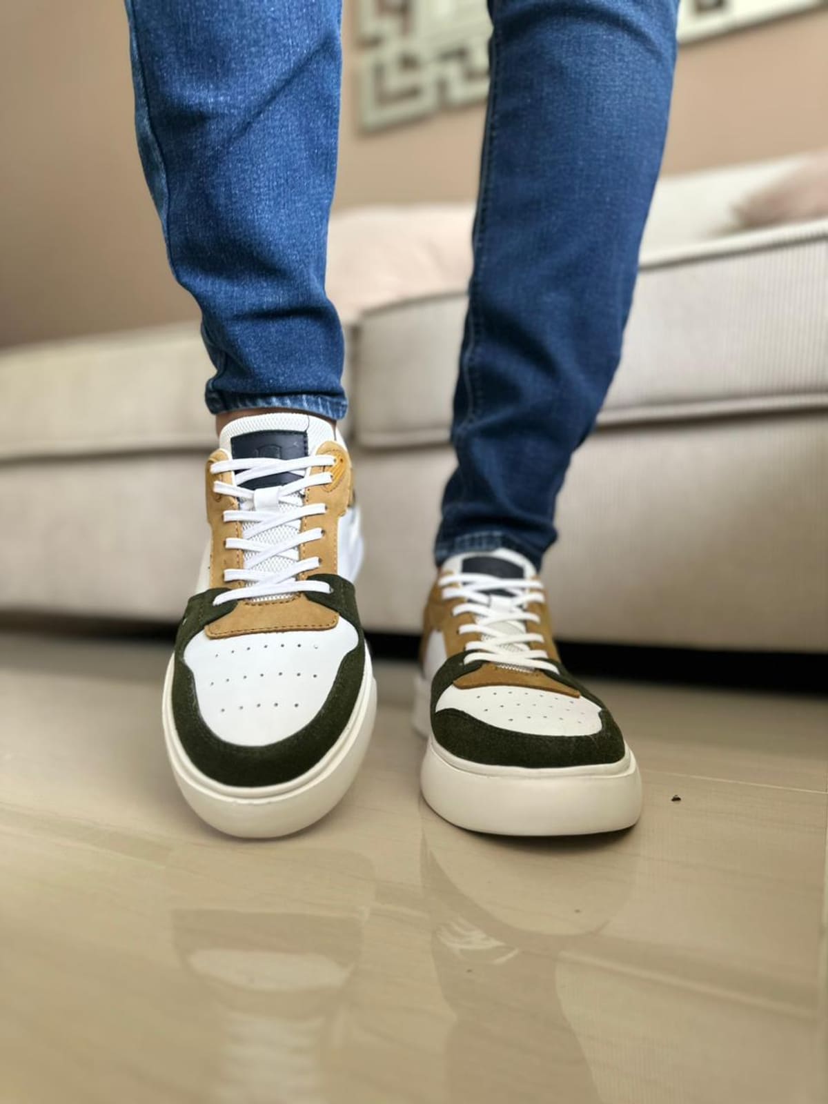 SNEAKERS ROTT-CUERO REF: 2192 imagen 2