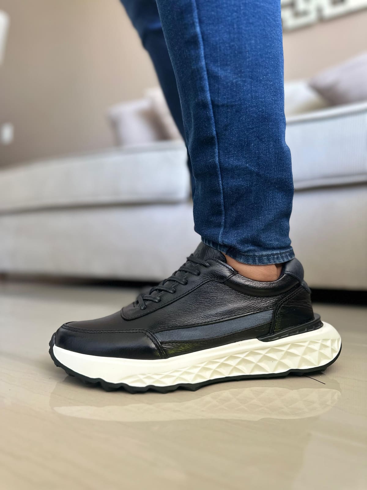 SNEAKERS OLI-CUERO VACUNO -REF 3324 imagen 3