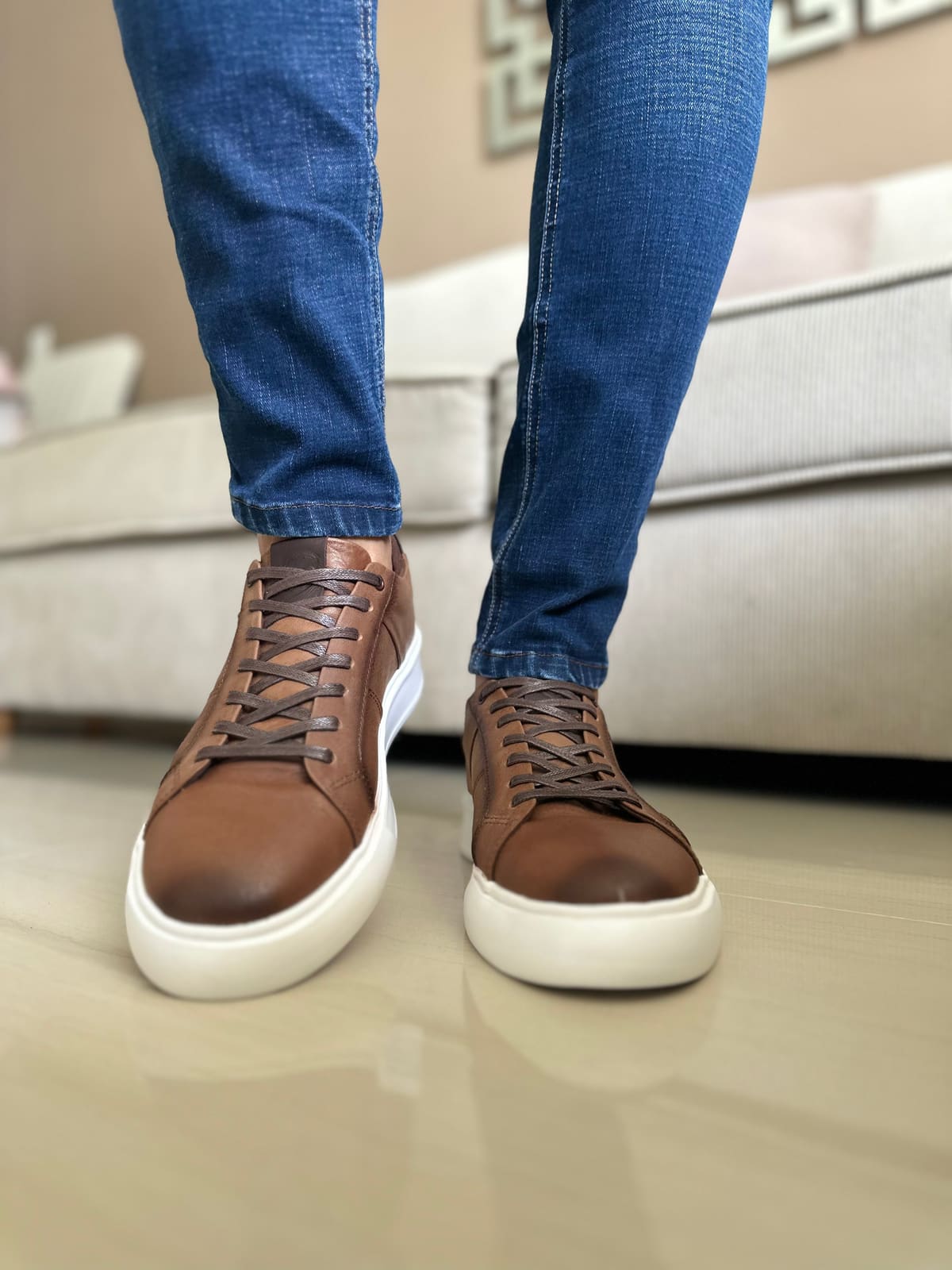 SNEAKERS ELBRUS-CUERO - REF: ANT 573 imagen 2