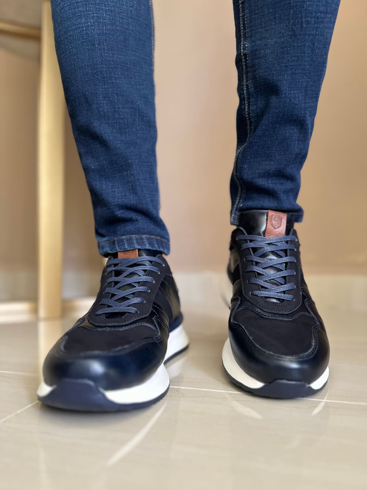 SNEAKER DJANGO - EN CUERO - PARA HOMBRE REF: 934 imagen 3