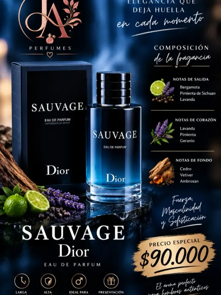 SAUVAGE DIOR perfume imagen 1