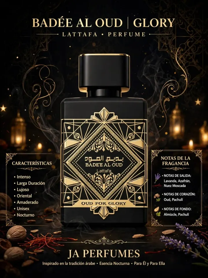 BADEE AL OUD - LATTAFA - OUD FOR GLORY imagen 2