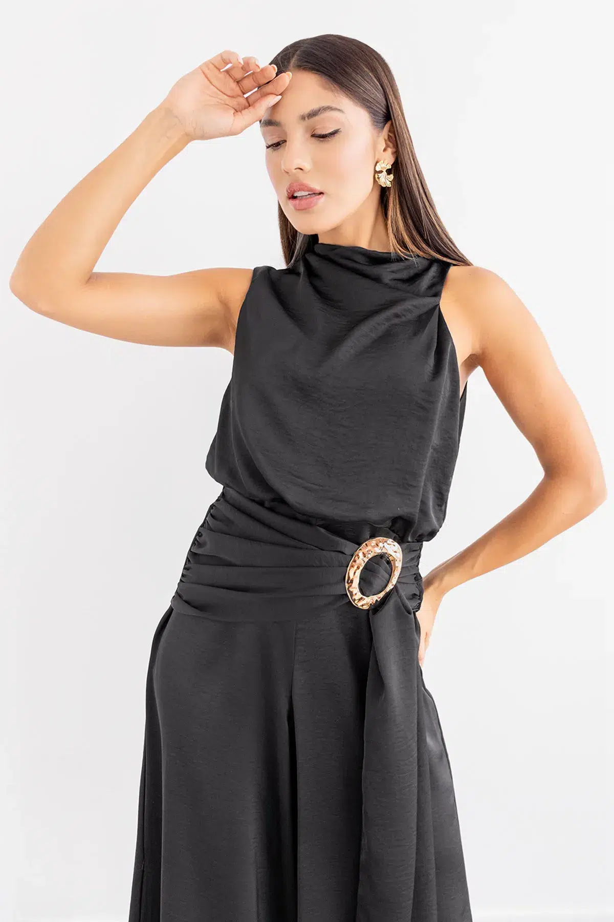 Enterizo Cuello Alto Fajon con Aro Negro imagen 3