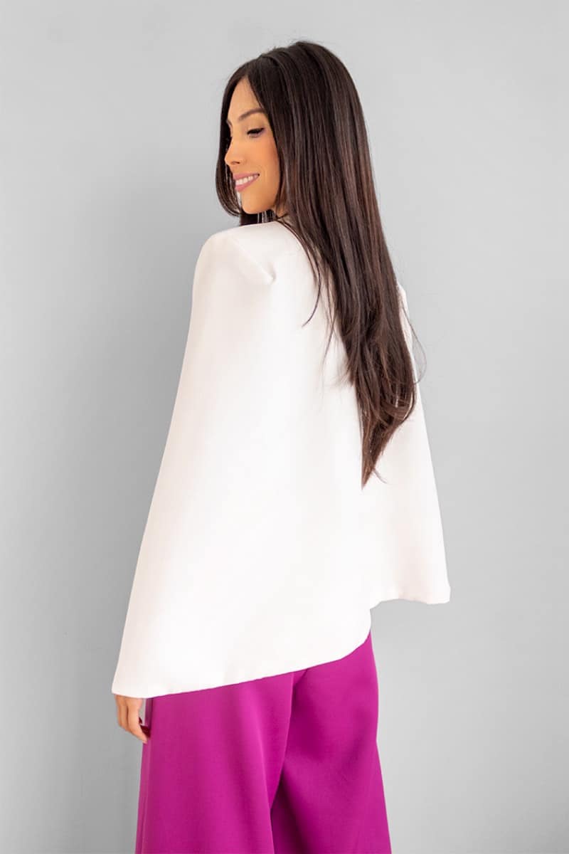 Blazer Capa Blanco imagen 2
