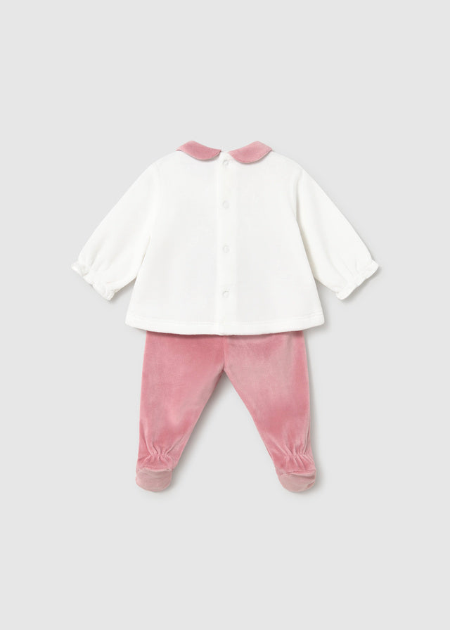 Conjunto Polaina Tundosado Cipria imagen 4