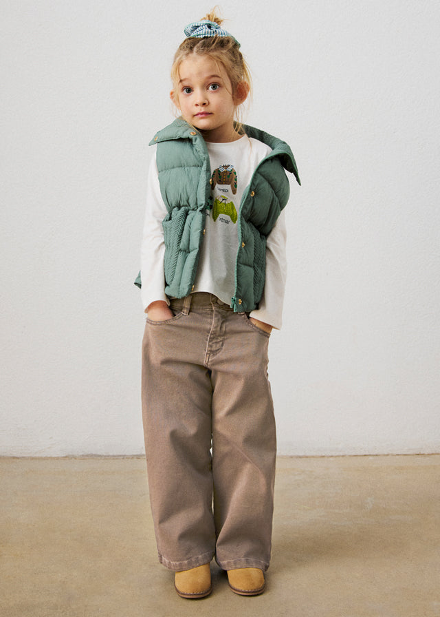 Pantalón Sarga Gofre Laguna imagen 2
