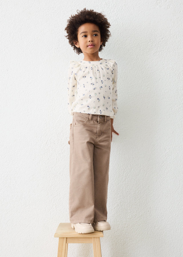 Pantalón Sarga Gofre Laguna imagen 6