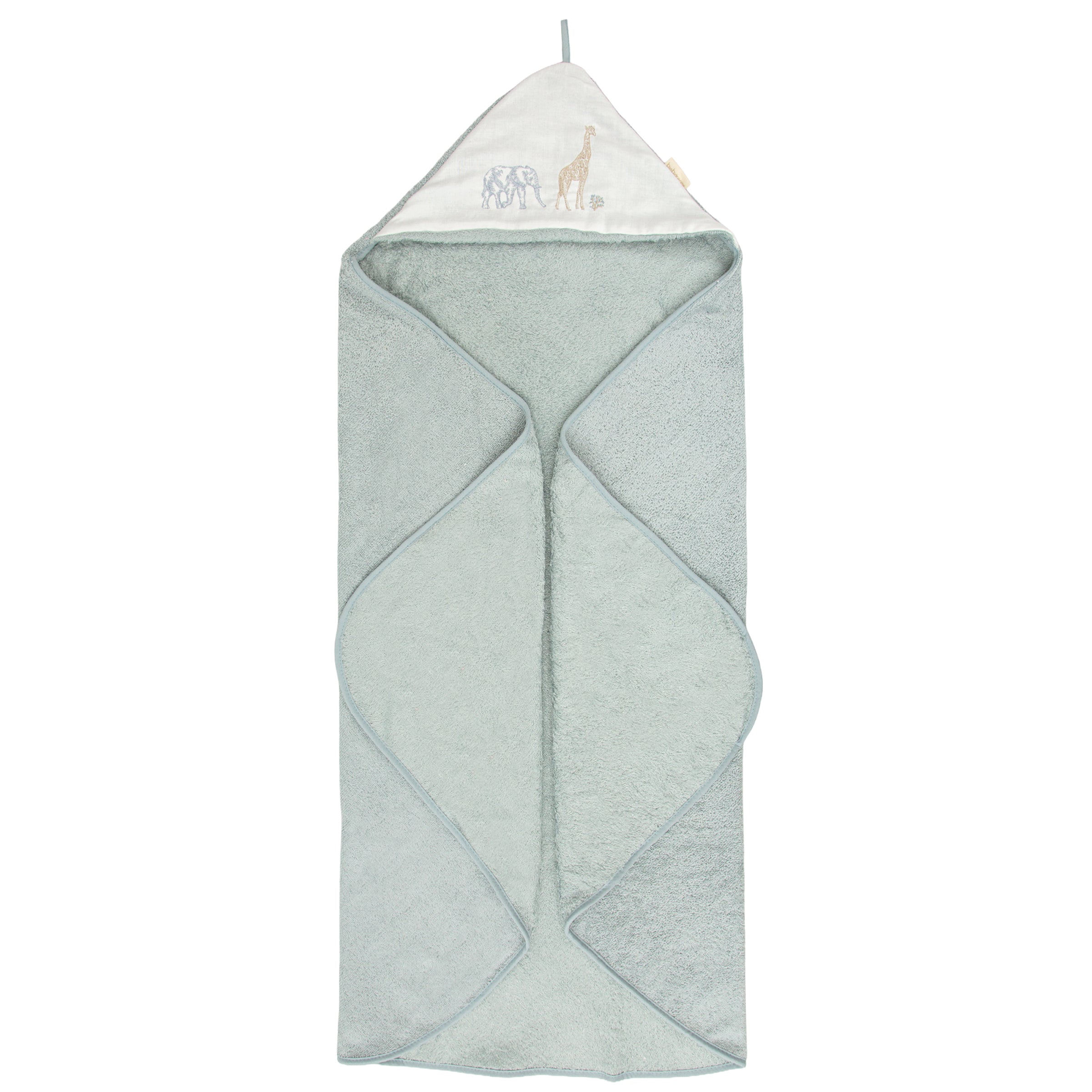 Maxicapa De Baño Unisex Azul Gris imagen 3