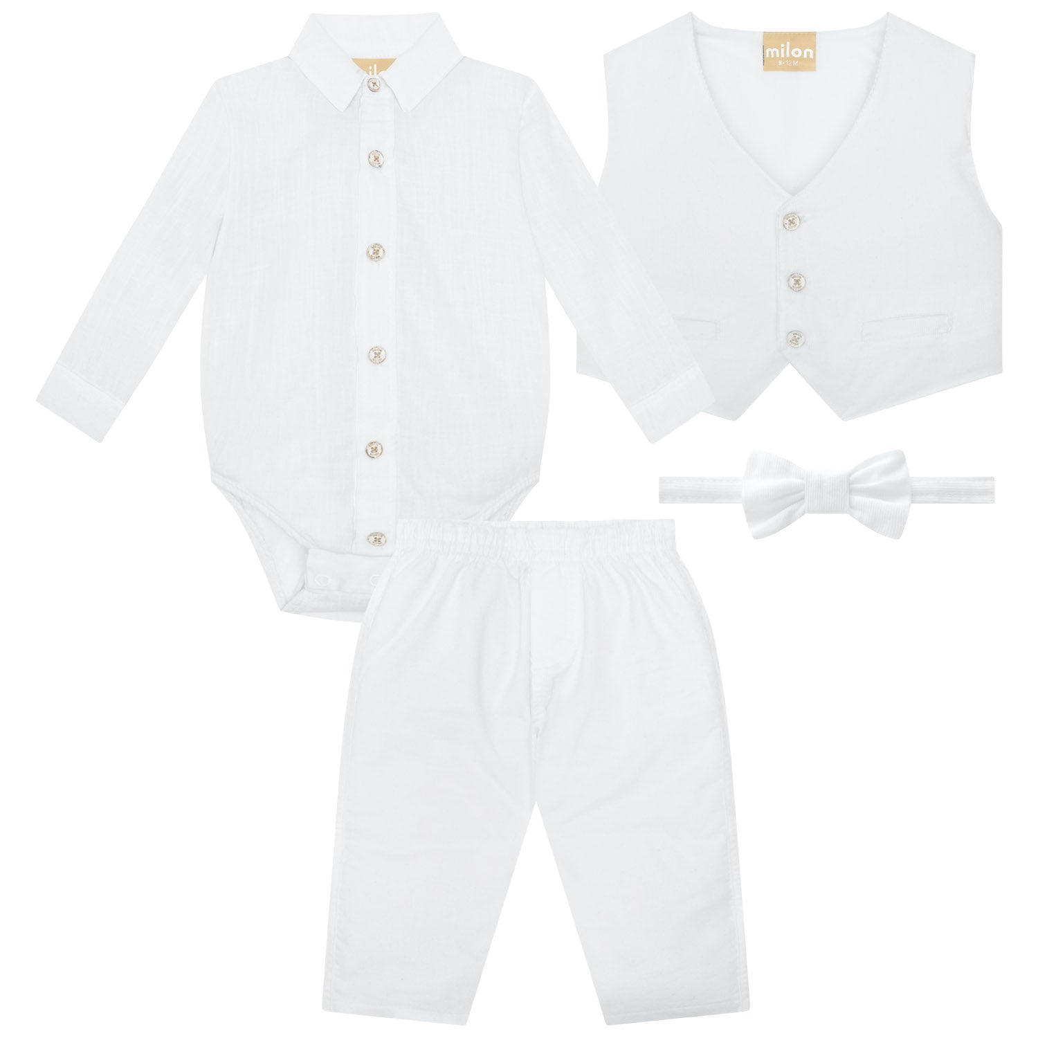 Conjunto Blanco Ceremonia imagen 3