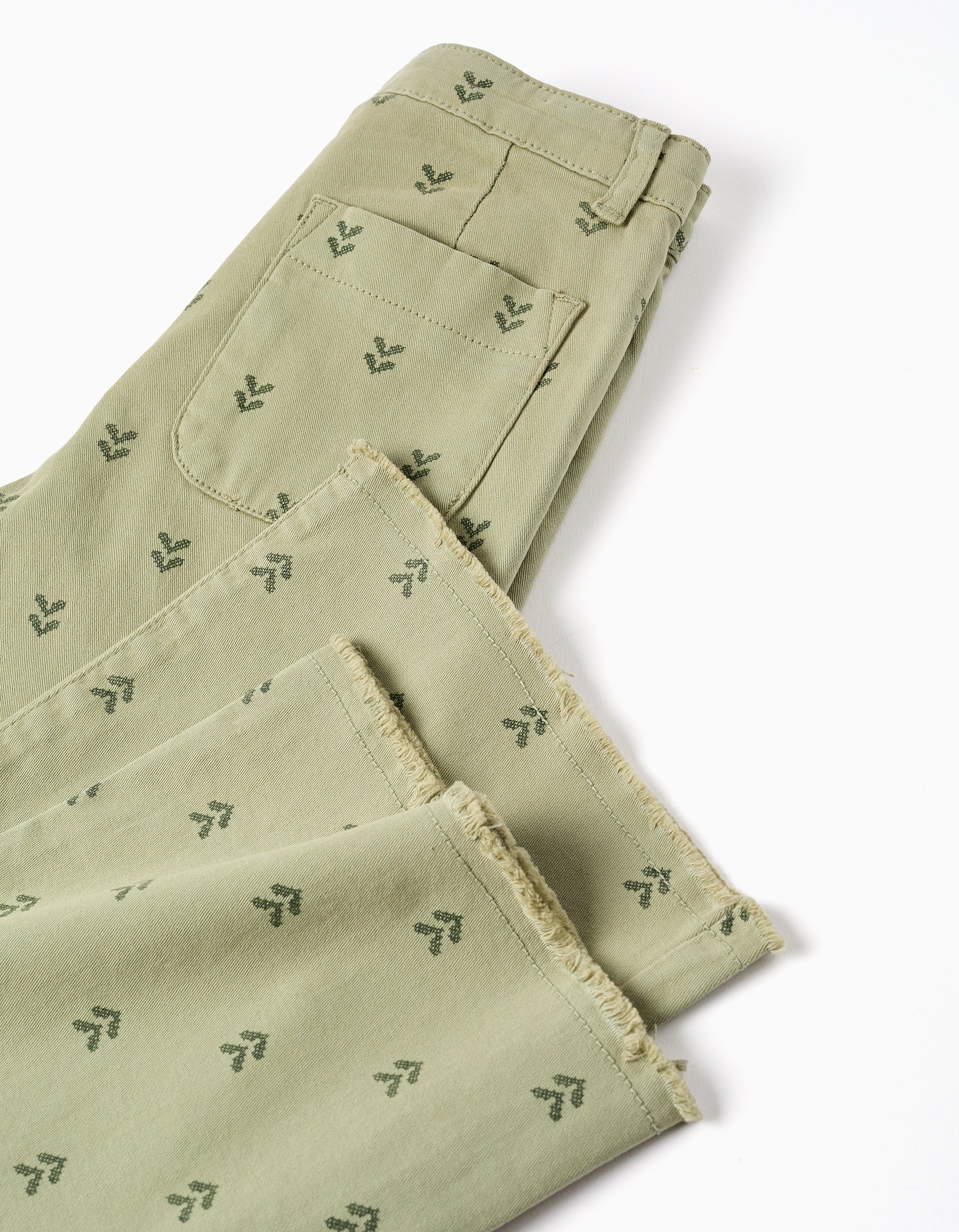 Pantalón Twill Aop Musgo imagen 3