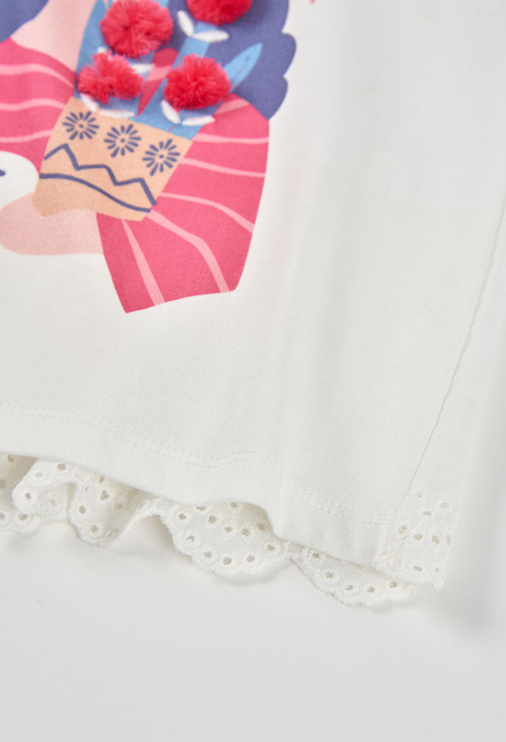 Camiseta Punto Combinada LuckyCharm imagen 3