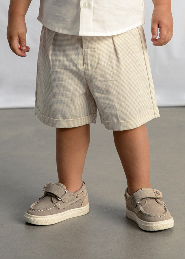 Conjunto Bermuda Lino Baby Ceremonia imagen 6