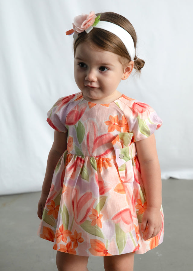 Vestido Estampado Flora Baby imagen 4